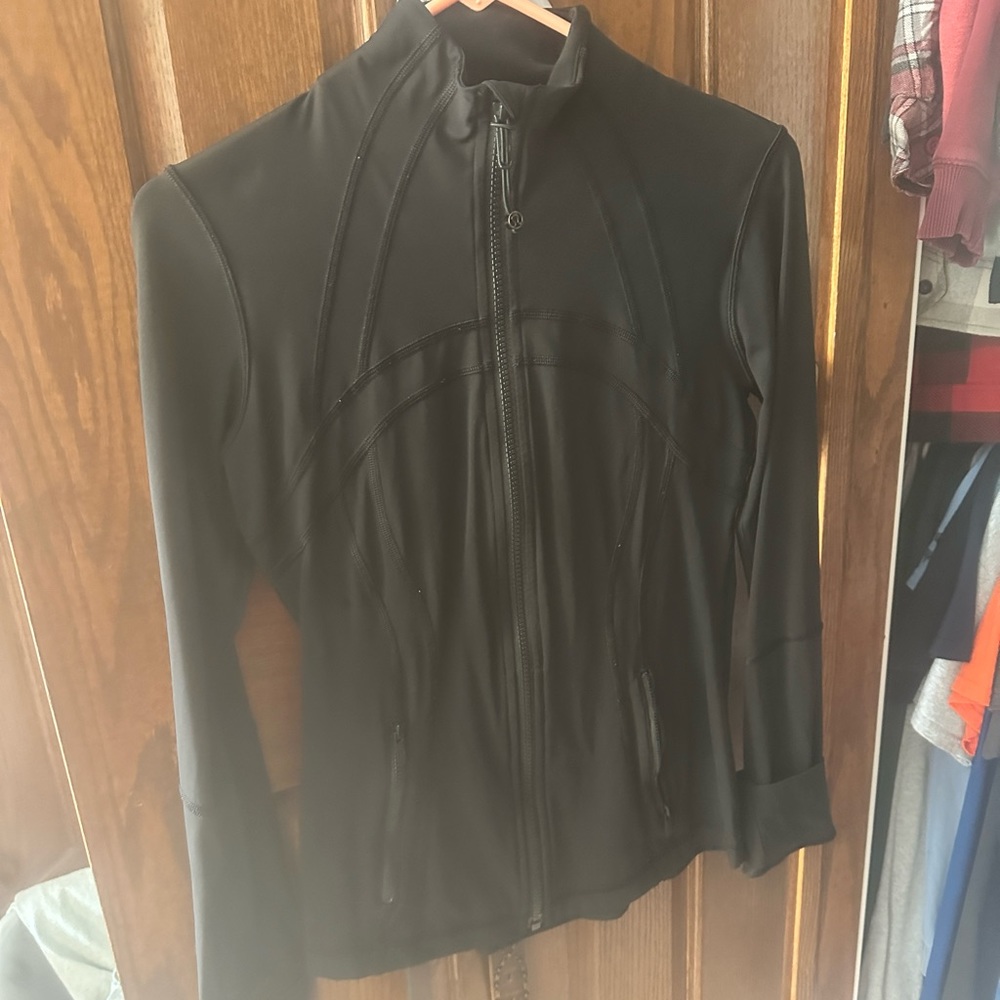 Black LuLuLemon Define Jacket